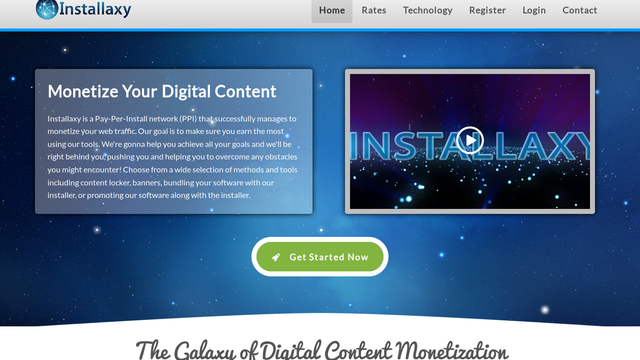 Installaxy review by Webmaster money